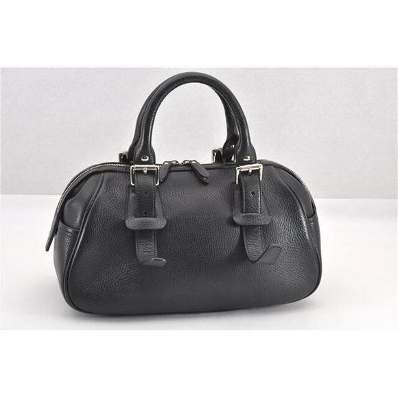 Auth Burberry Vintage Leather Shoulder #74869B22B - Picture 13 of 15